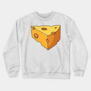 Cheese cartoon illustration Crewneck Sweatshirt